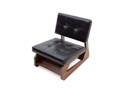 Armchair Modern Wood Design Living room Furniture Black Color Luxury Style